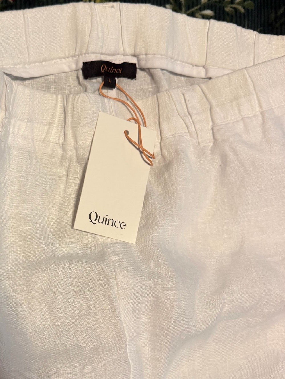 Quince White Wide-Leg Pants - Picture 2 of 8
